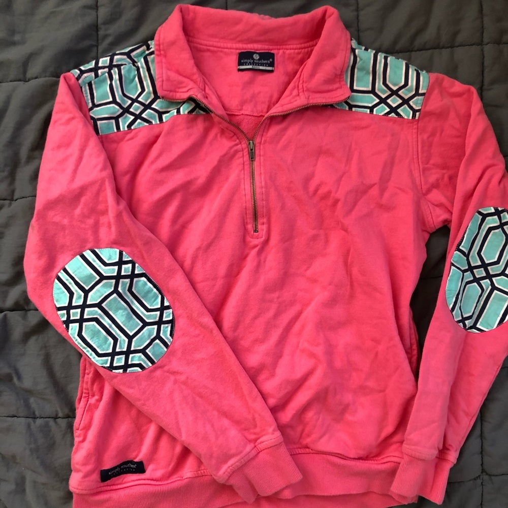 Simply Southern Pullover quarter zip